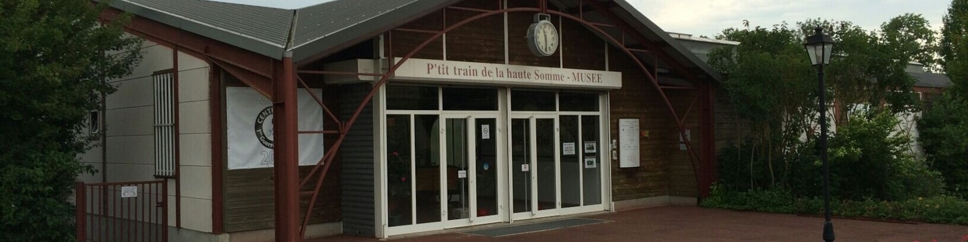 This is the last existing train built during WW1 to move troops and ammunition to the front line.