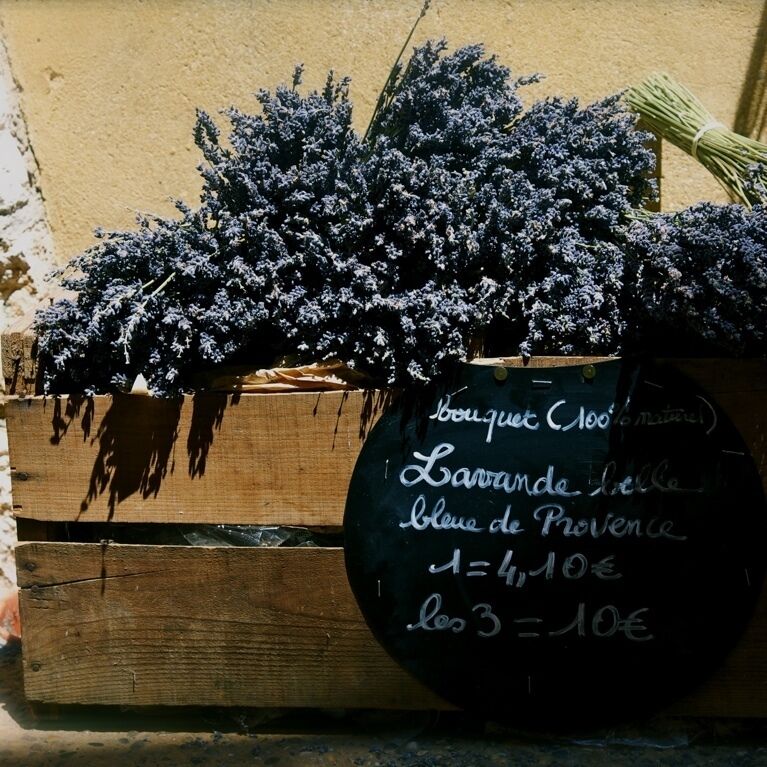 Lavender. A lot comes from Provence.
