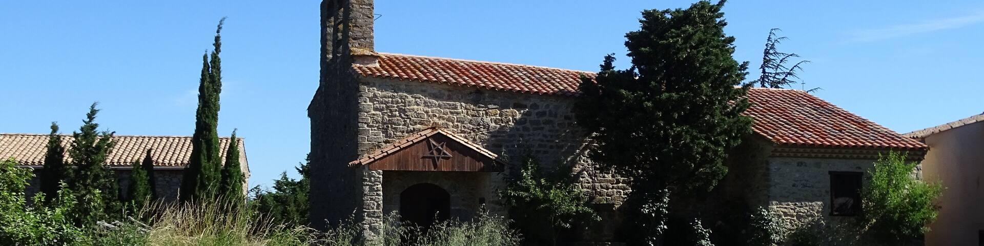 Church of Salza, Aude, France