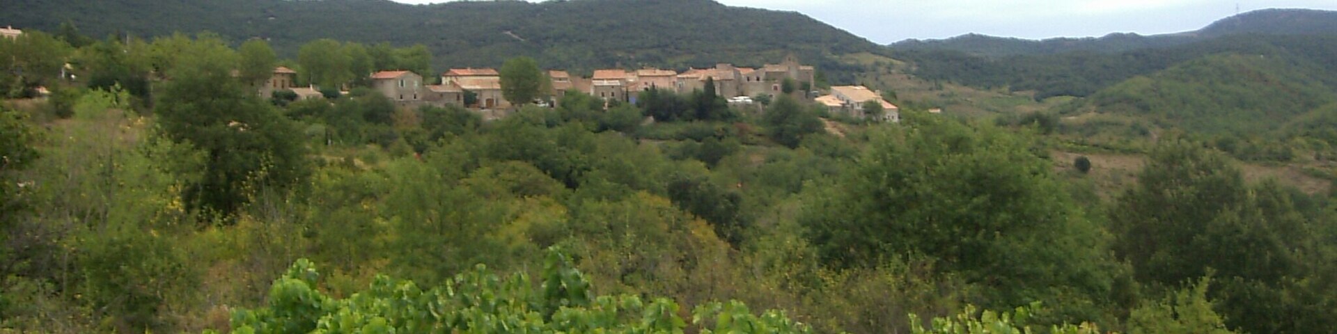 Quintillan, Vue depuis le nord-est
