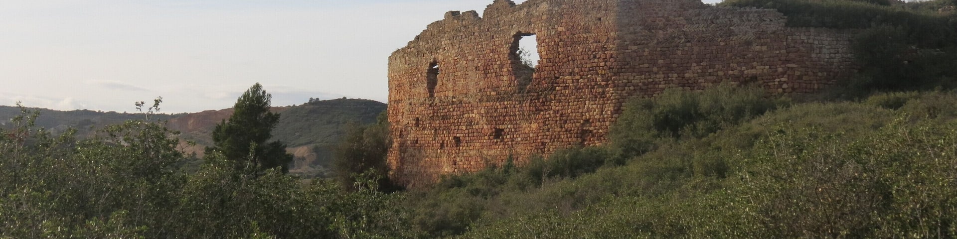 Château de Saint-Pierre-des-Clars, Montredon-des-Corbières, Aude, Languedoc-Roussillon, France. Camera location 43° 10′ 09.12″ N, 2° 55′ 28.48″ E View this and other nearby images on: OpenStreetMap - Google Earth 43.169200; 2.924578