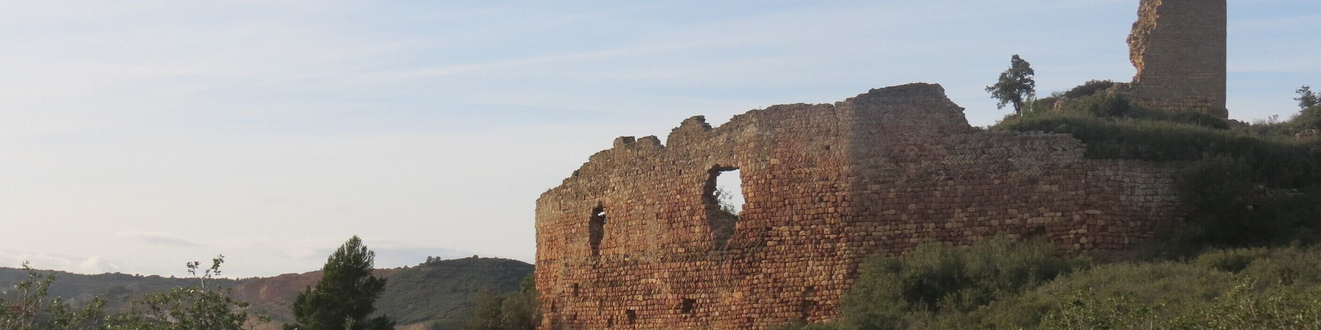 Château de Saint-Pierre-des-Clars, Montredon-des-Corbières, Aude, Languedoc-Roussillon, France. Camera location 43° 10′ 09.12″ N, 2° 55′ 28.48″ E View this and other nearby images on: OpenStreetMap - Google Earth 43.169200; 2.924578