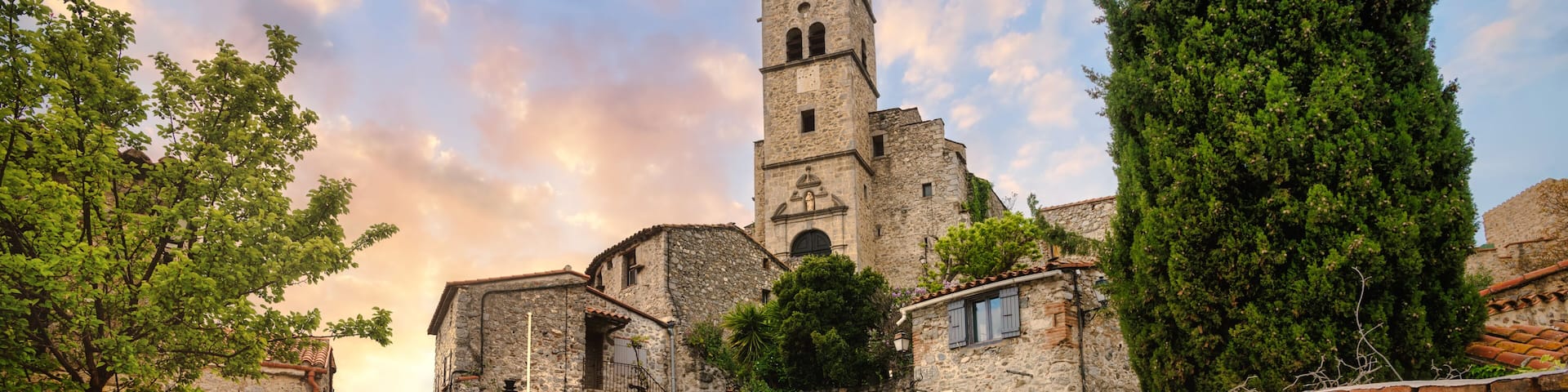 Historical Eus Old town, Pyrenees, France