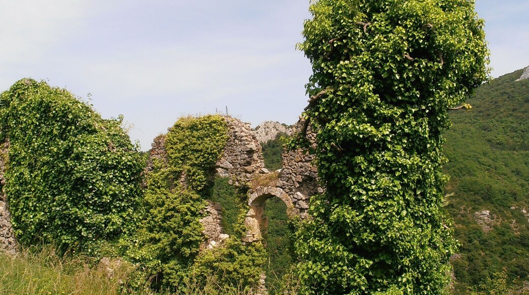 This building is indexed in the Base Mérimée, a database of architectural heritage maintained by the French Ministry of Culture, under the reference PA00102545 .