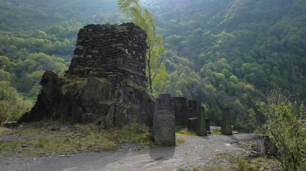 Industrial Remains at Cheze - Quarry winding station?