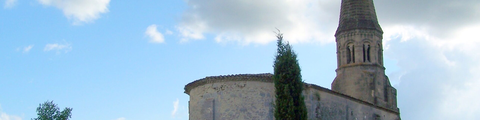 Church Saint-Cibard of Coutures (Gironde, France)