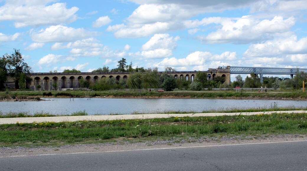 Pont de Cubzac. Rampe rive gauche.
