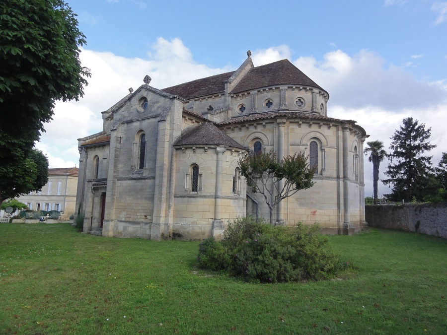 Villeneuve (Gironde) église, chevet
