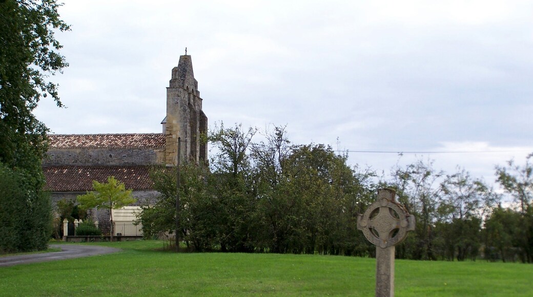 Celtic cross in Lugasson (Gironde, France)