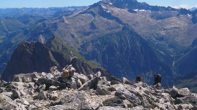 Maladeta & Aneto Mt. from Perdiguero