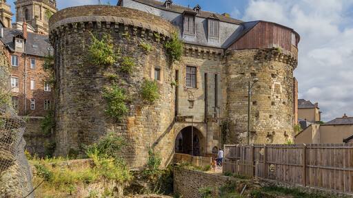 Rennes, France. Fortress gate, Mordelles, 1440