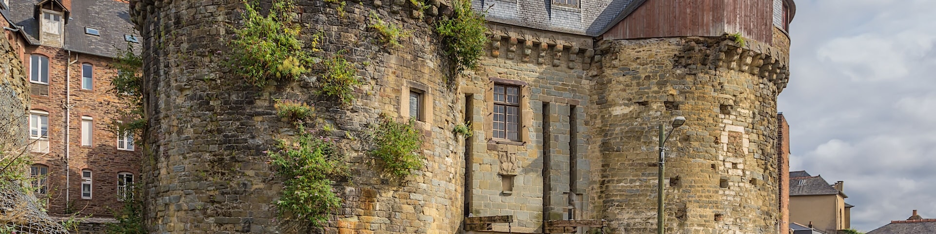 Rennes, France. Fortress gate, Mordelles, 1440