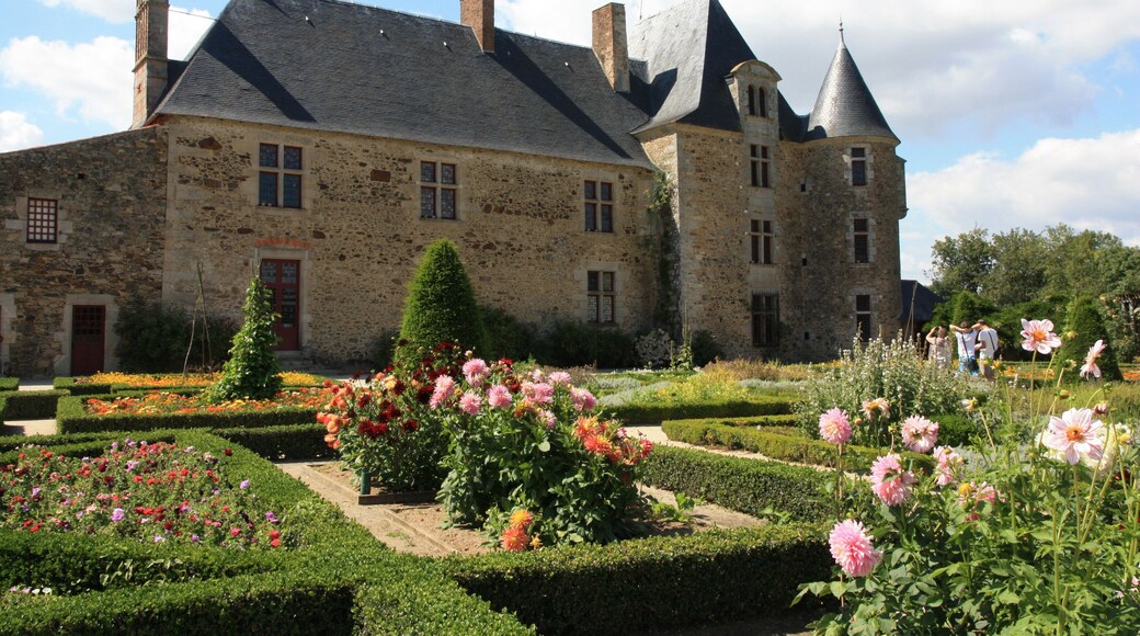 Le Logis de la Chabotterie vu depuis le jardin, Saint-Sulpice-le-Verdon, Vendée