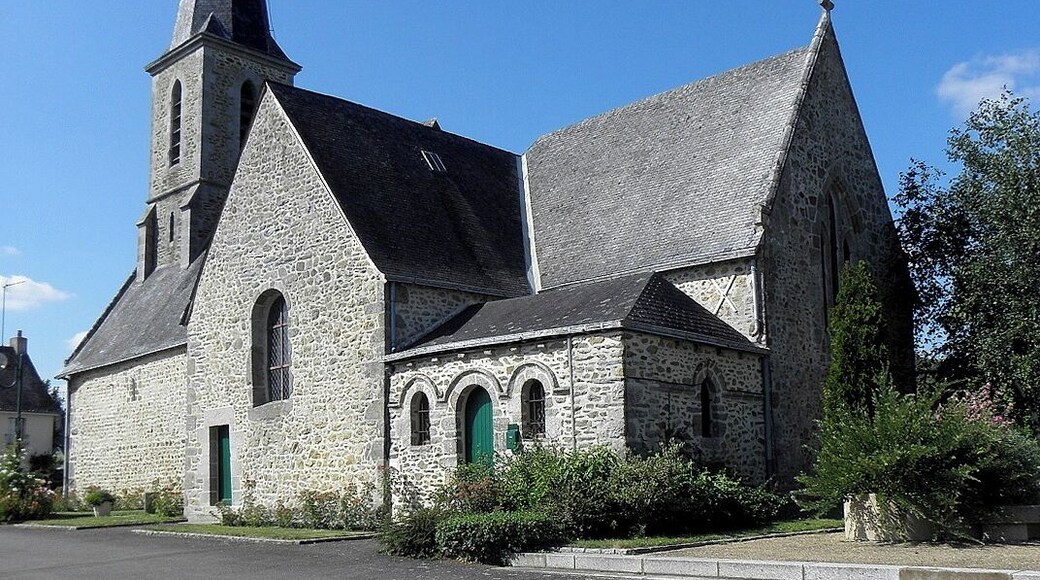 Église Saint-Cénéry de Parigné-sur-Braye (53).