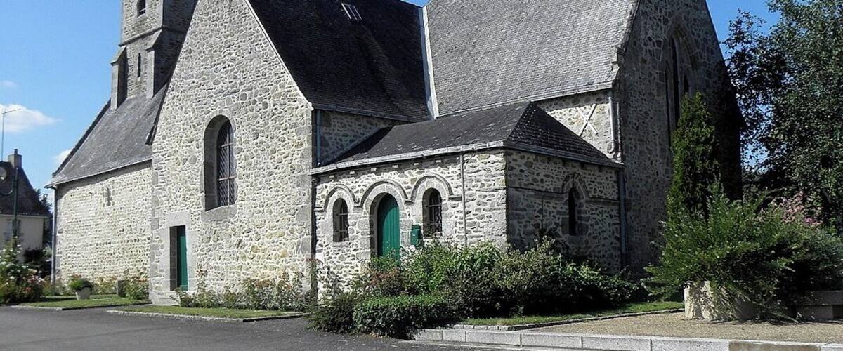 Église Saint-Cénéry de Parigné-sur-Braye (53).