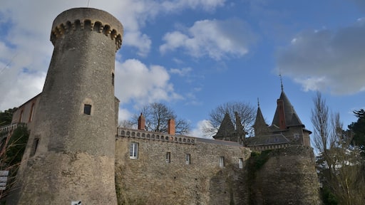Château de Gilles de Rais, dit Barbe Bleue, à Pornic, 44, France