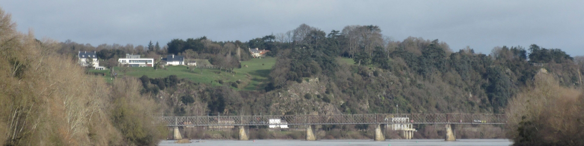 Pont de Mauves vu de la Pierre Percée
