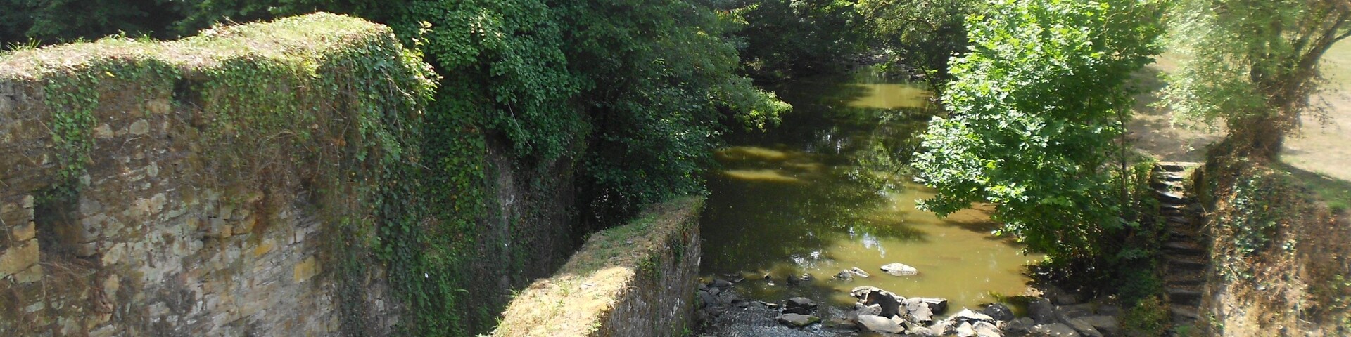 Vestige d'un ancien moulin à eau