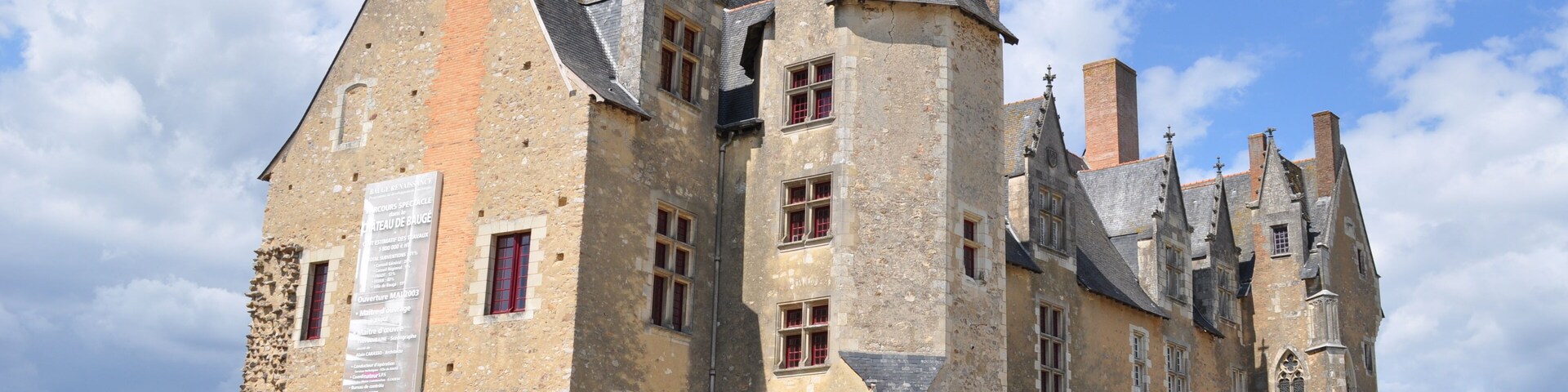 Château de Baugé (Maine-et-Loire).
