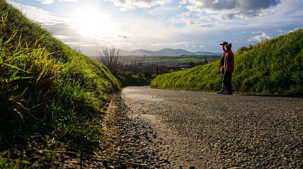 Walking on the road!!