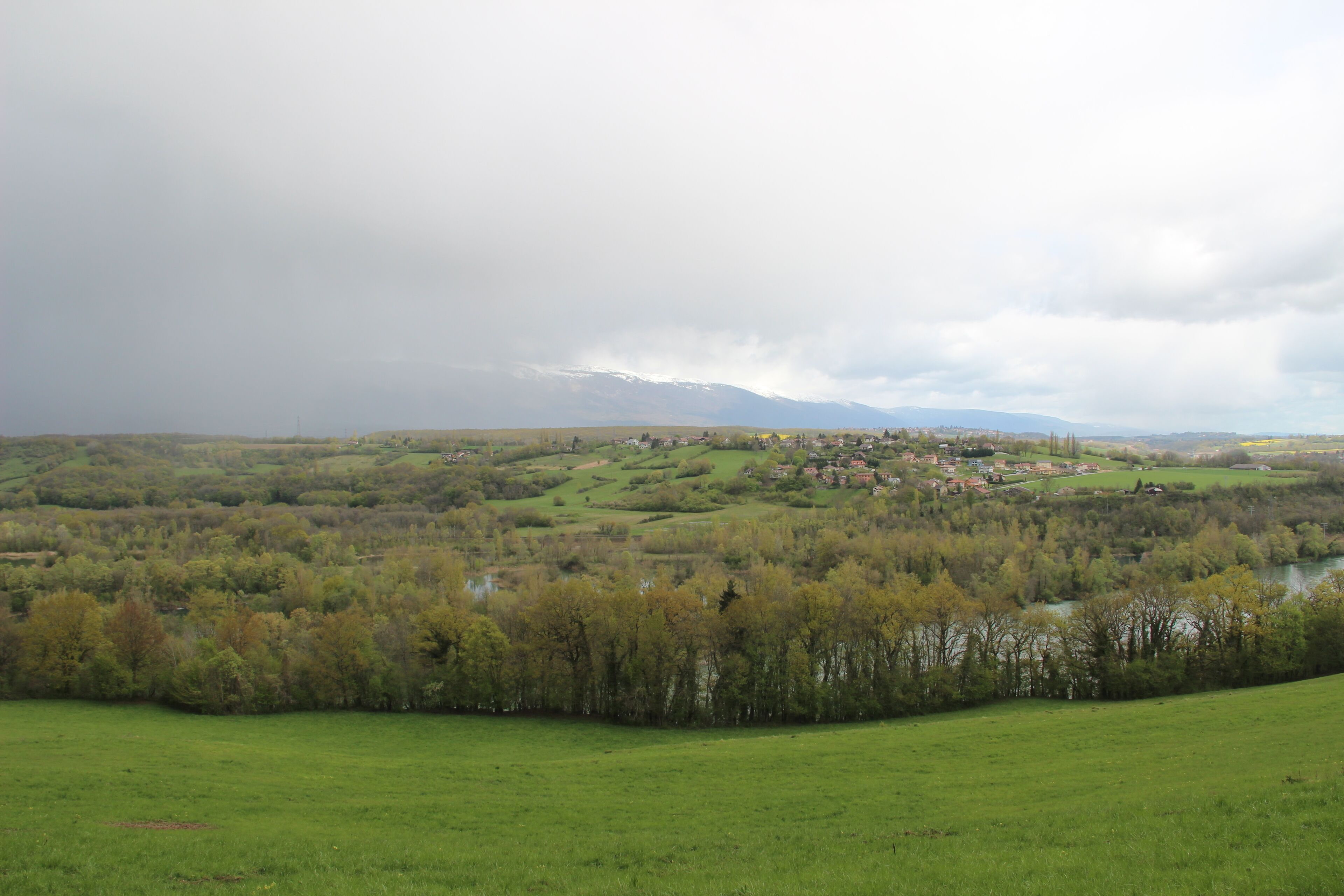 View over the Rhône