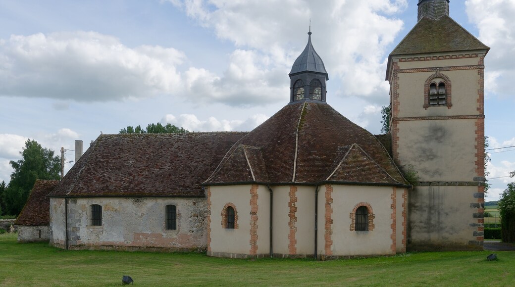 Église Saint-Hubert des Marêts, en Seine-et-Marne.