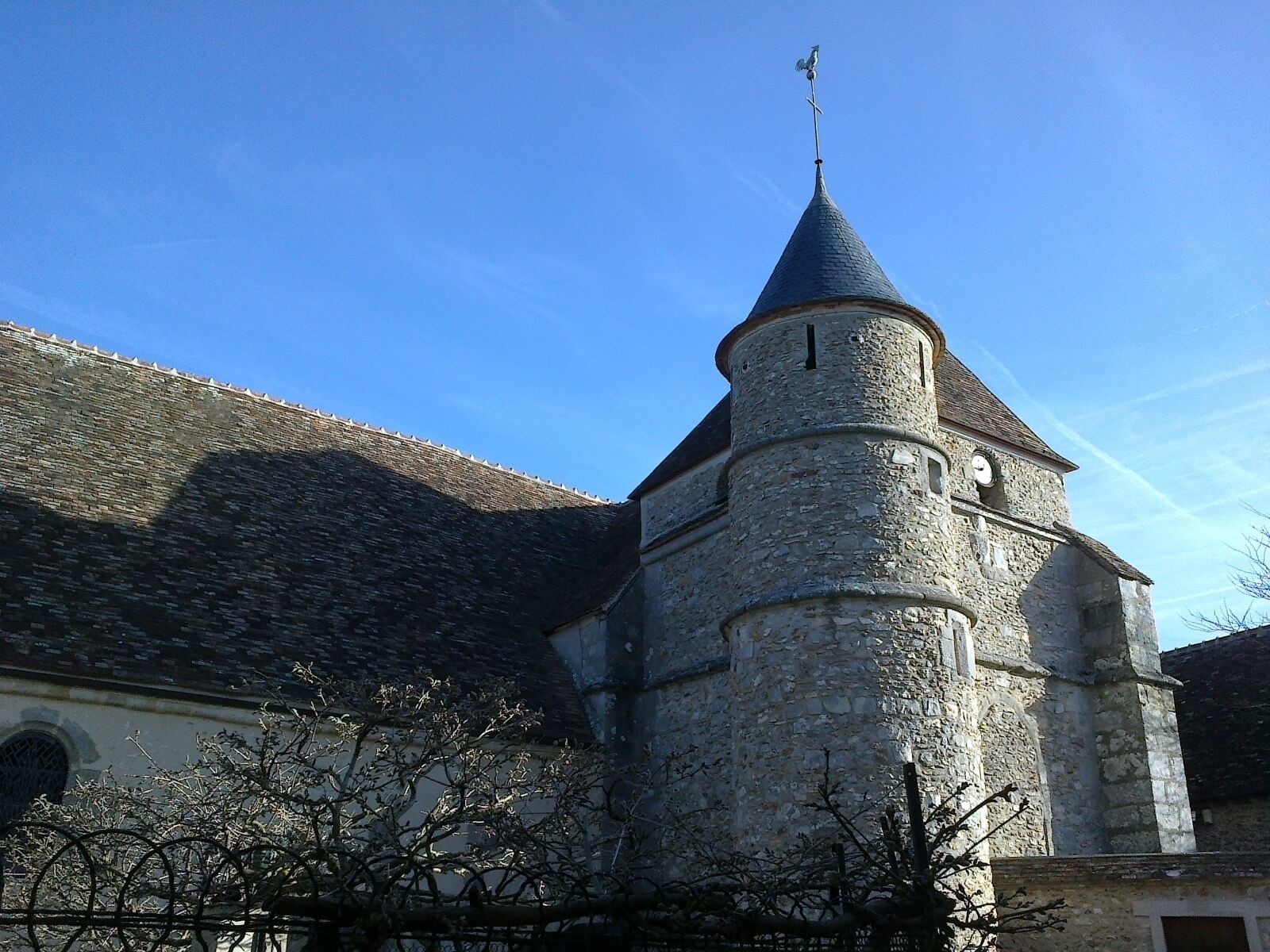 Yvelines Orcemont Eglise Saint-Eutrope Clocher