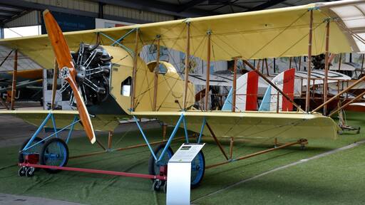 This is a flying museum. The majority of the aircraft on display are airworthy.
From Paris follow A6 motorway southward for 20 km. Take the Villabe exit on the motorway. Once out of the motorway, there is a 20 km road to go La Ferte Alais.
By train from Paris Metro station Chatelet-Les Halles take the RER line D (4) to the direction Malesherbes. Zone 6.