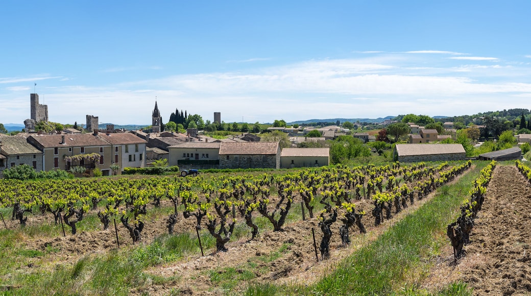 Panoramic view of Aigueze