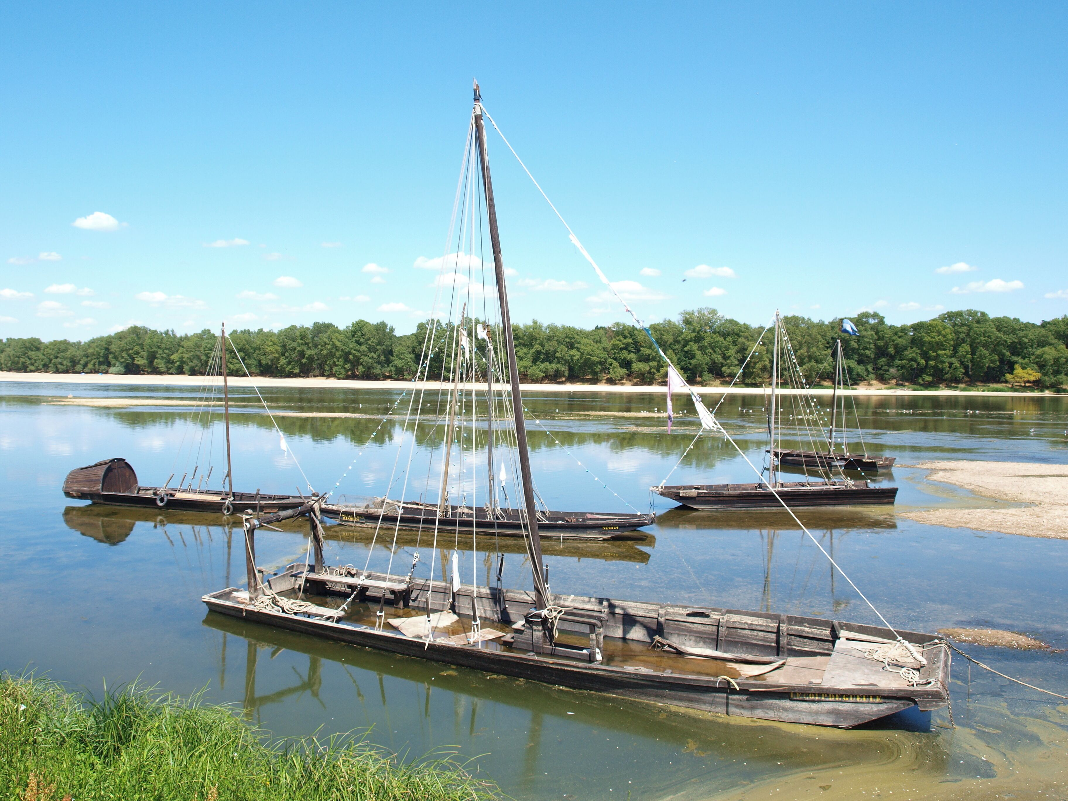 La Loire à Guilly (Loiret, France)