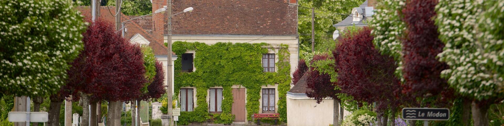 Centre - Loire Valley presenterar en liten stad eller by