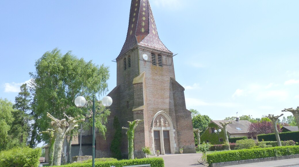 Church of Mervans (Saône-et-Loire, Burgundy, France)