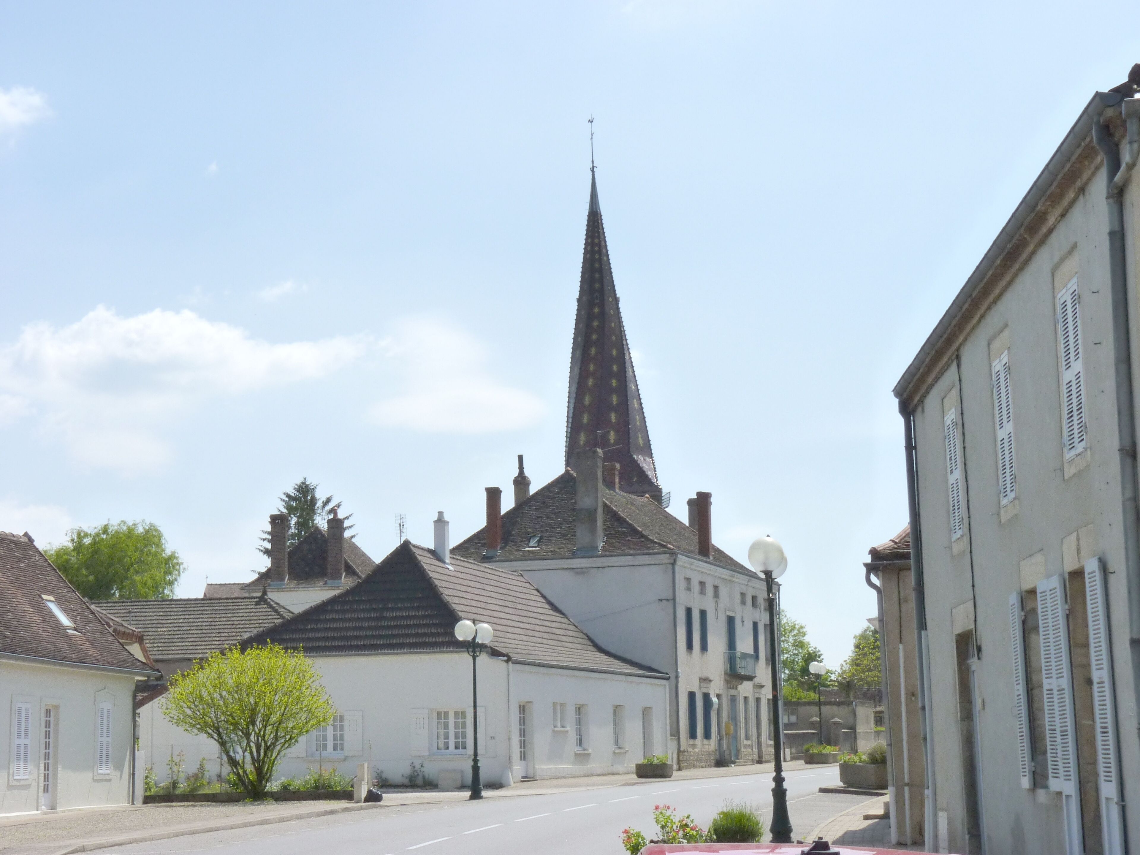 Church of Mervans (Saône-et-Loire, Burgundy, France)