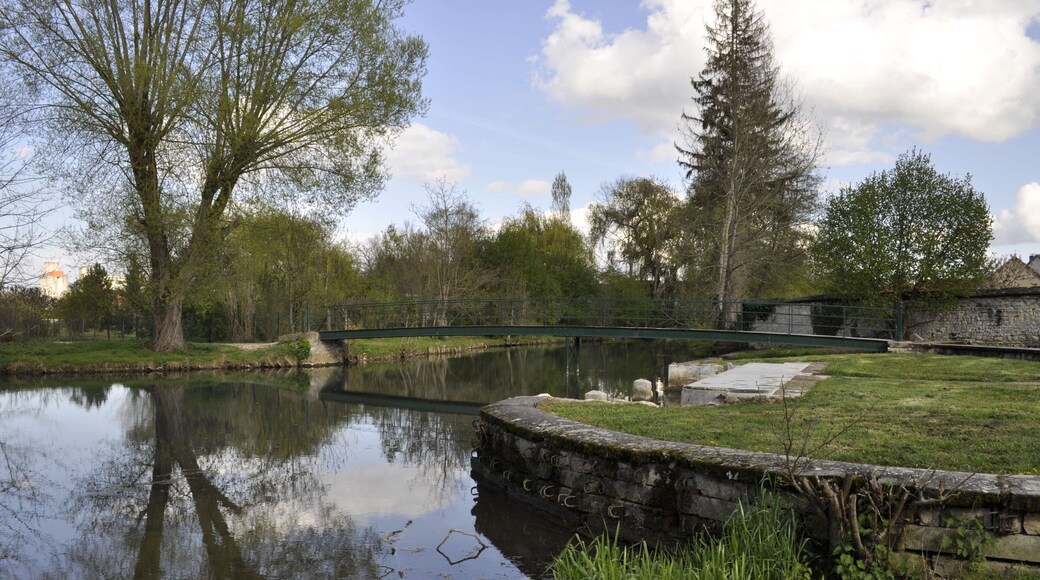La Bèze à Mirebeau-sur-Bèze, rue Pépin.