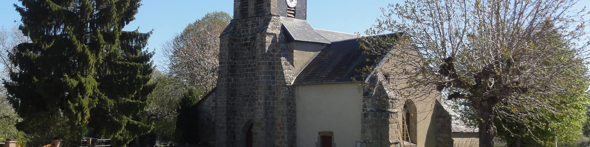 Roche d'Agoux (Puy-de-DÎme) église Saint-Genoux (Saint-Renoux)