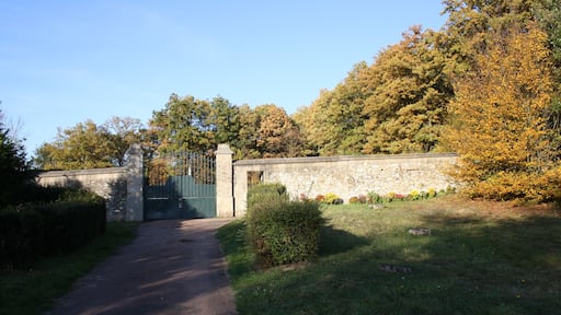 The cemetary of Janvry (Essonne), France.