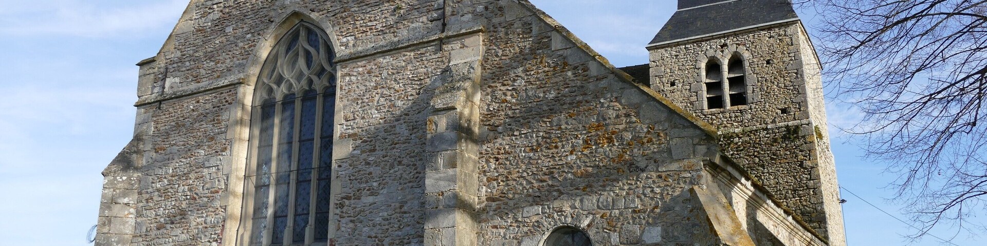 Saint-Nicolas' church in Le Mesnil-Simon (Eure-et-Loir, Centre, France).