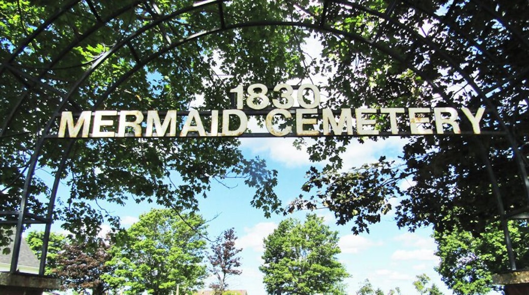 If you've ever wanted to be able to say you've visited a Mermaid Cemetery, here's your place, located in Mermaid, PEI.