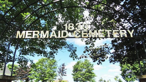 If you've ever wanted to be able to say you've visited a Mermaid Cemetery, here's your place, located in Mermaid, PEI.
