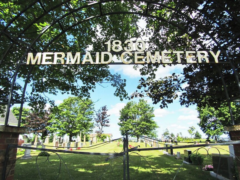 If you've ever wanted to be able to say you've visited a Mermaid Cemetery, here's your place, located in Mermaid, PEI.