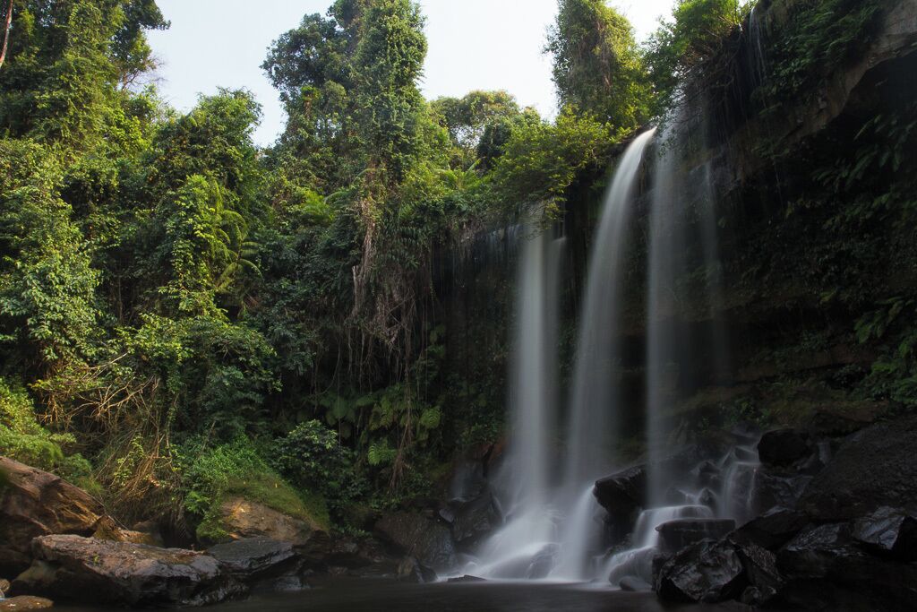 A great waterfall in the Koulen National Park. Not too many steps to go down, and after 230pm most visitors have left!
