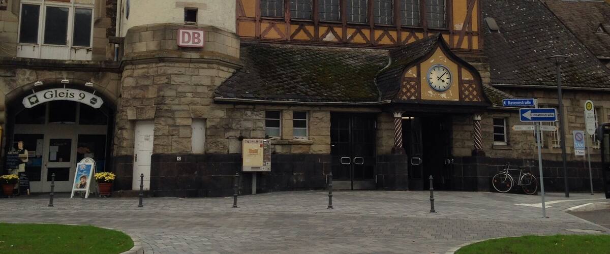 A historic building with a tower and a clock.