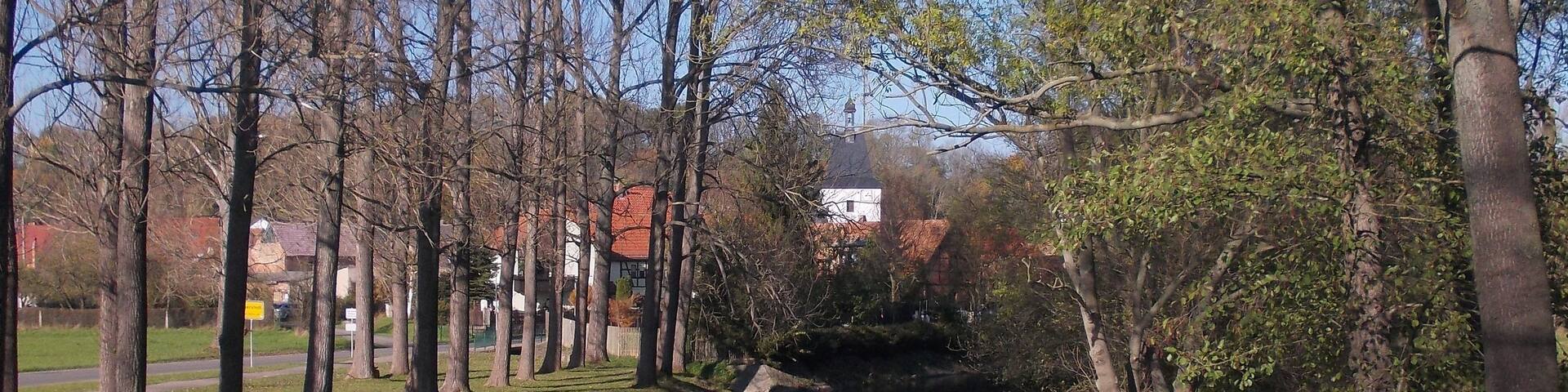 Ilm river near Eberstedt (Weimarer Land district, Thuringia)