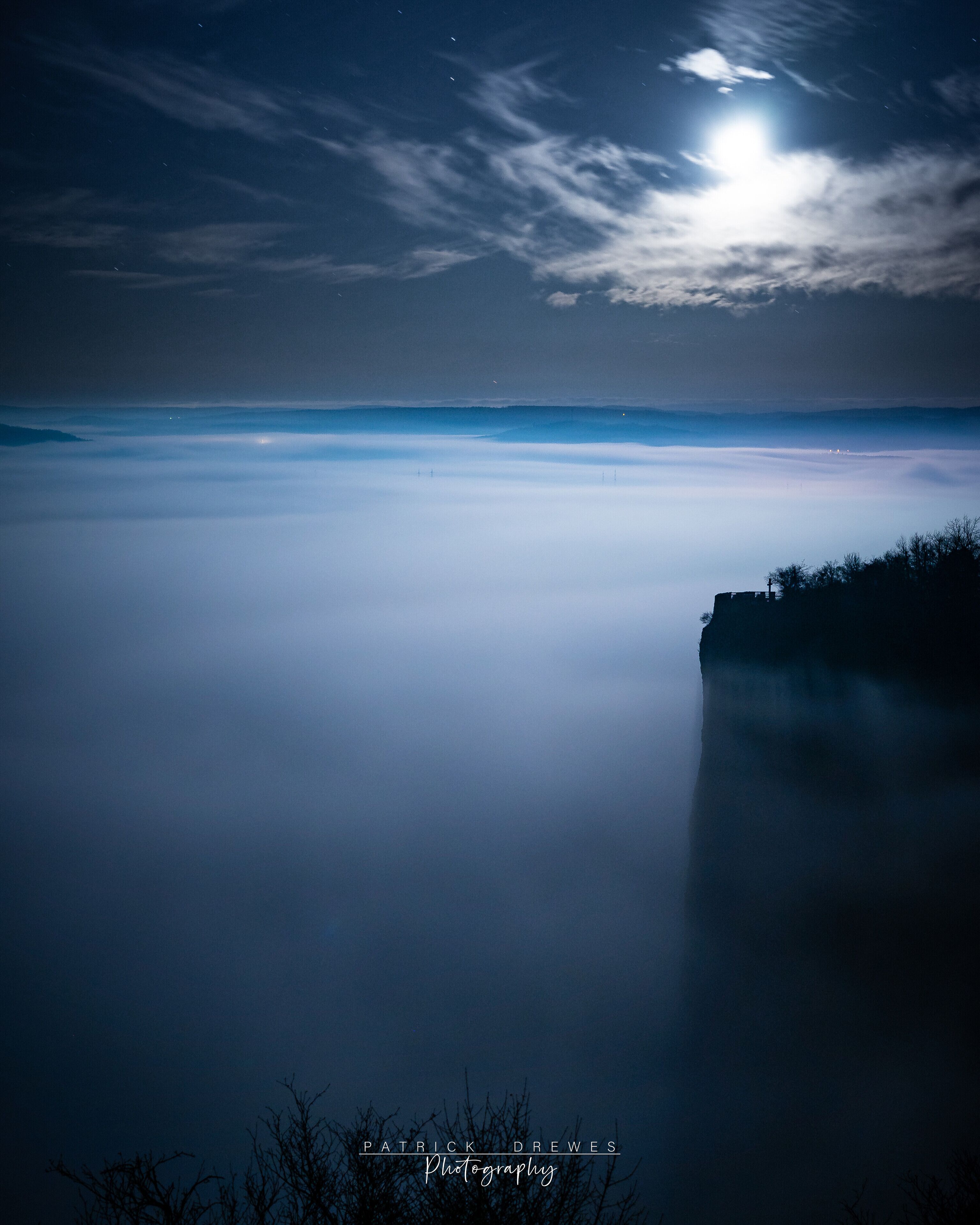 Am Rotenfels @ night