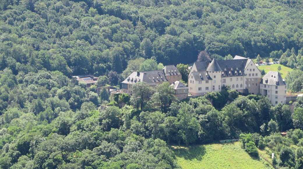Ebernburg Castle - North view from Rotenfels