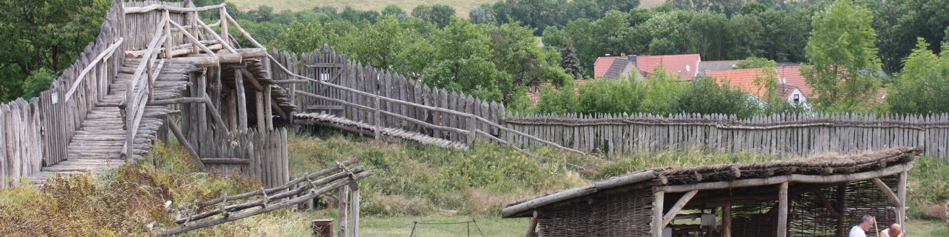 Funkenburg (Westgreußen), the wall