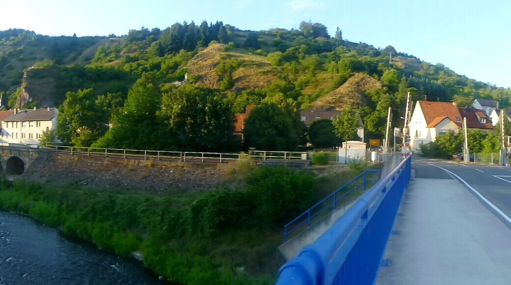 Panorama: Martinstein, Nahebrücke