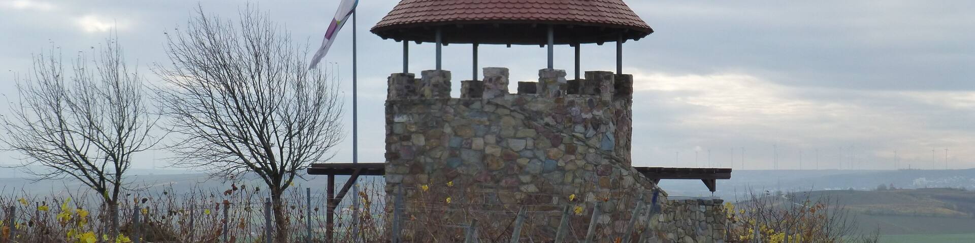 Weinbergsturm Spiesheim; Nordansicht
