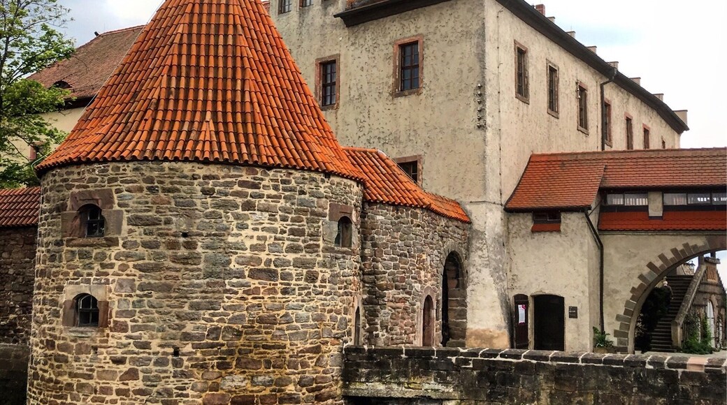 Leuchtenburg in der Stadt Kahla