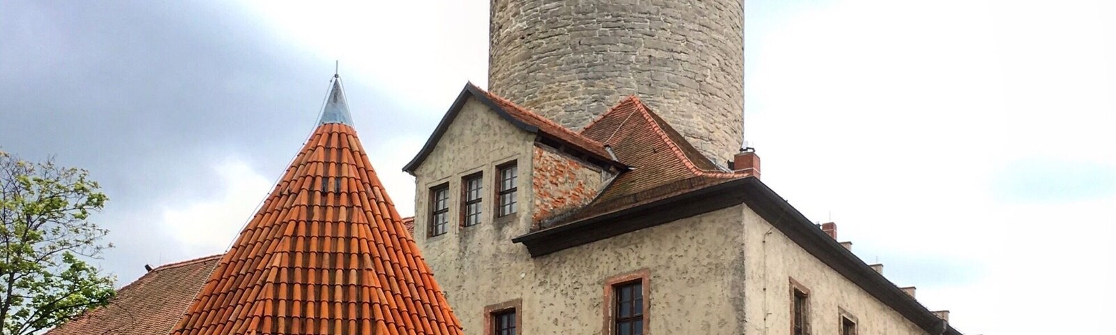 Leuchtenburg in der Stadt Kahla